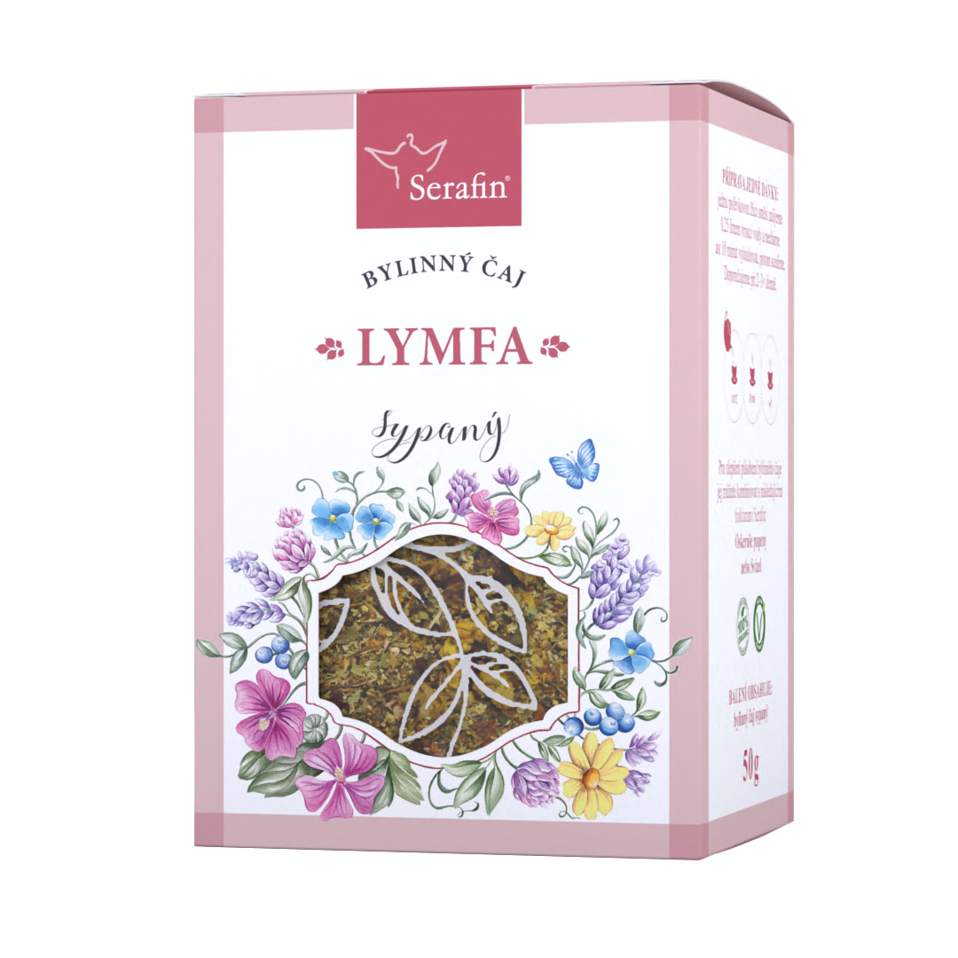 Lymfa bylinný čaj sypaný 50g SERAFIN | Celimňam